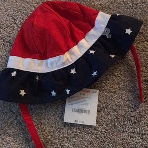 NWT GYMBOREE FLAG HAT